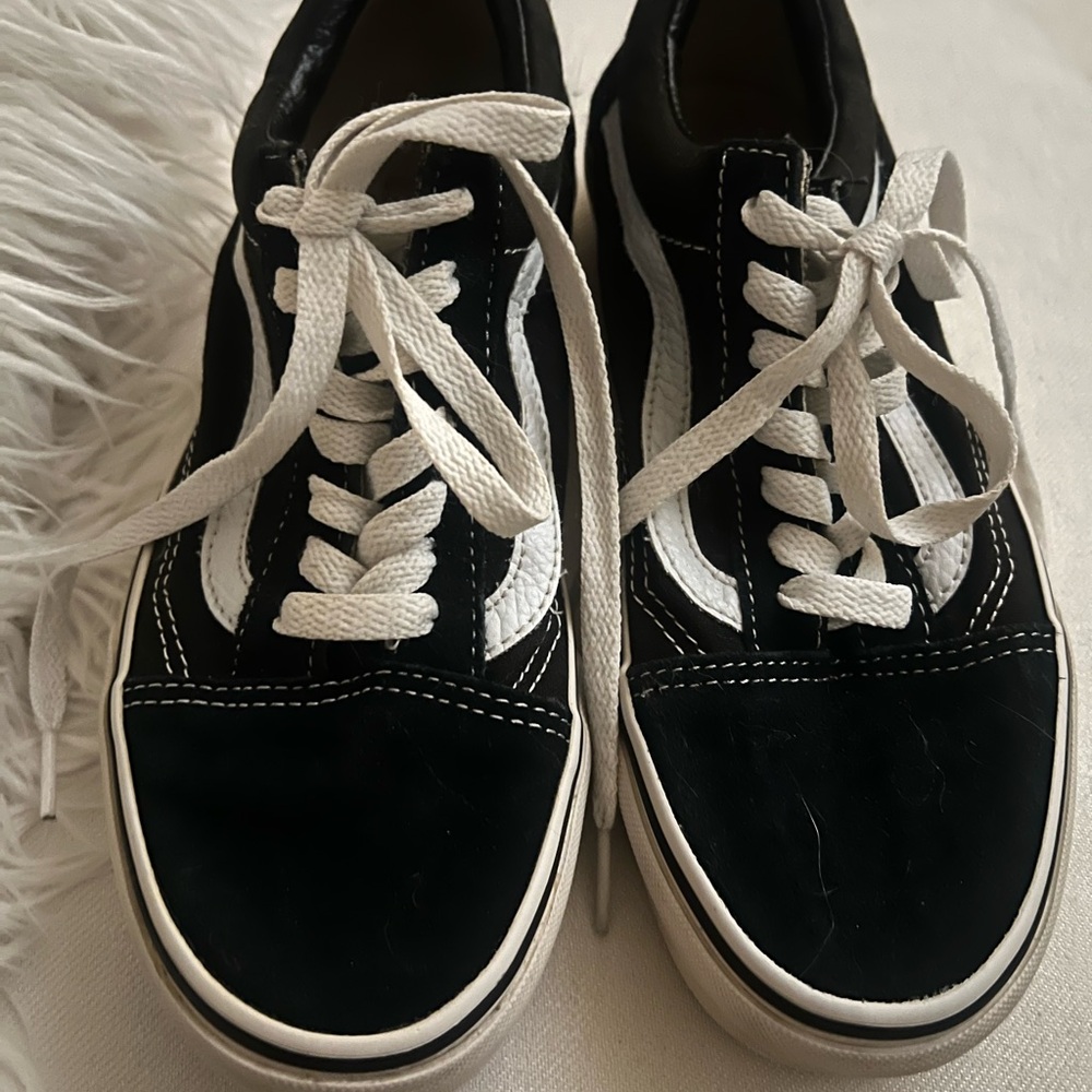 Vans - Black and White Sneakers